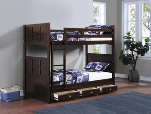 Jasper Twin - Almacenamiento debajo de la cama, color capuchino