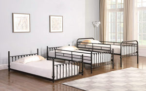 Litera triple Navarino Twin Bronce oscuro