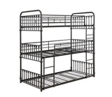 Litera triple Navarino Twin Bronce oscuro