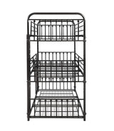 Litera triple Navarino Twin Bronce oscuro
