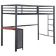 Cama alta Fisher Twin Workstation color bronce