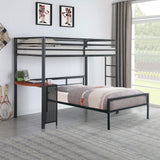Cama alta Fisher Twin Workstation color bronce