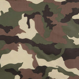 Tienda de campaña doble con diseño de camuflaje, color verde militar