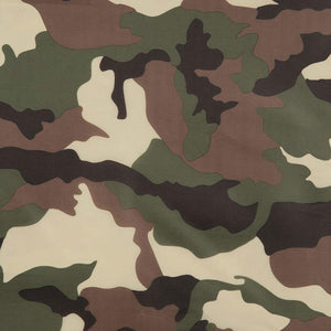 Tienda de campaña doble con diseño de camuflaje, color verde militar