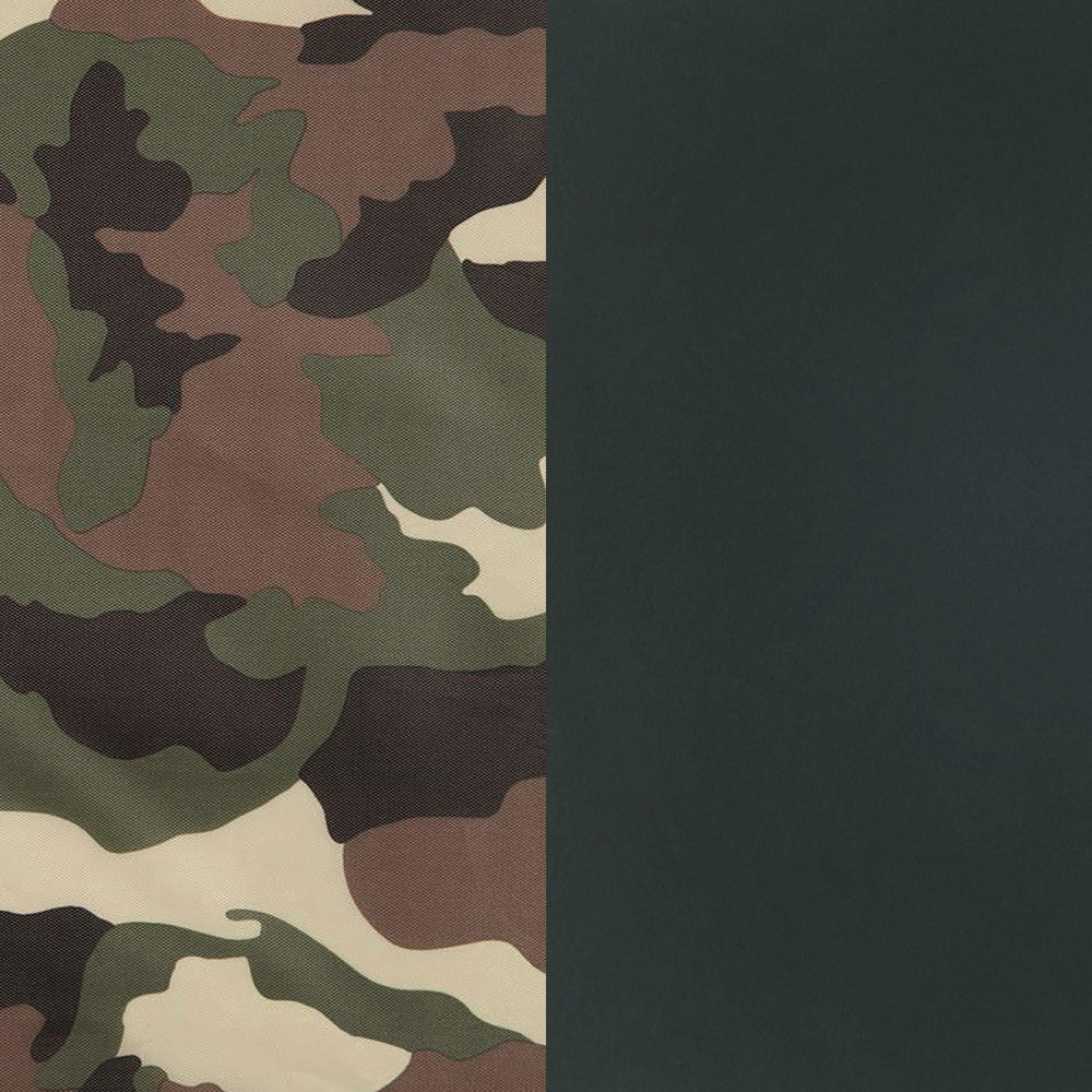 Tienda de campaña doble con diseño de camuflaje, color verde militar