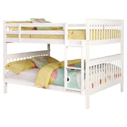Chapman Wood Full Over Full Bunk Bed White