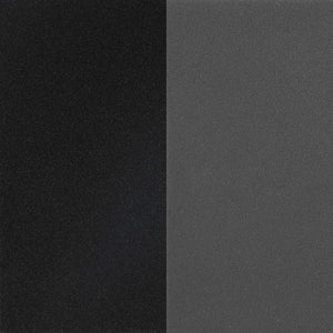 Litera Meyers de metal, dos camas individuales sobre dos camas individuales, con altillo individual, color negro