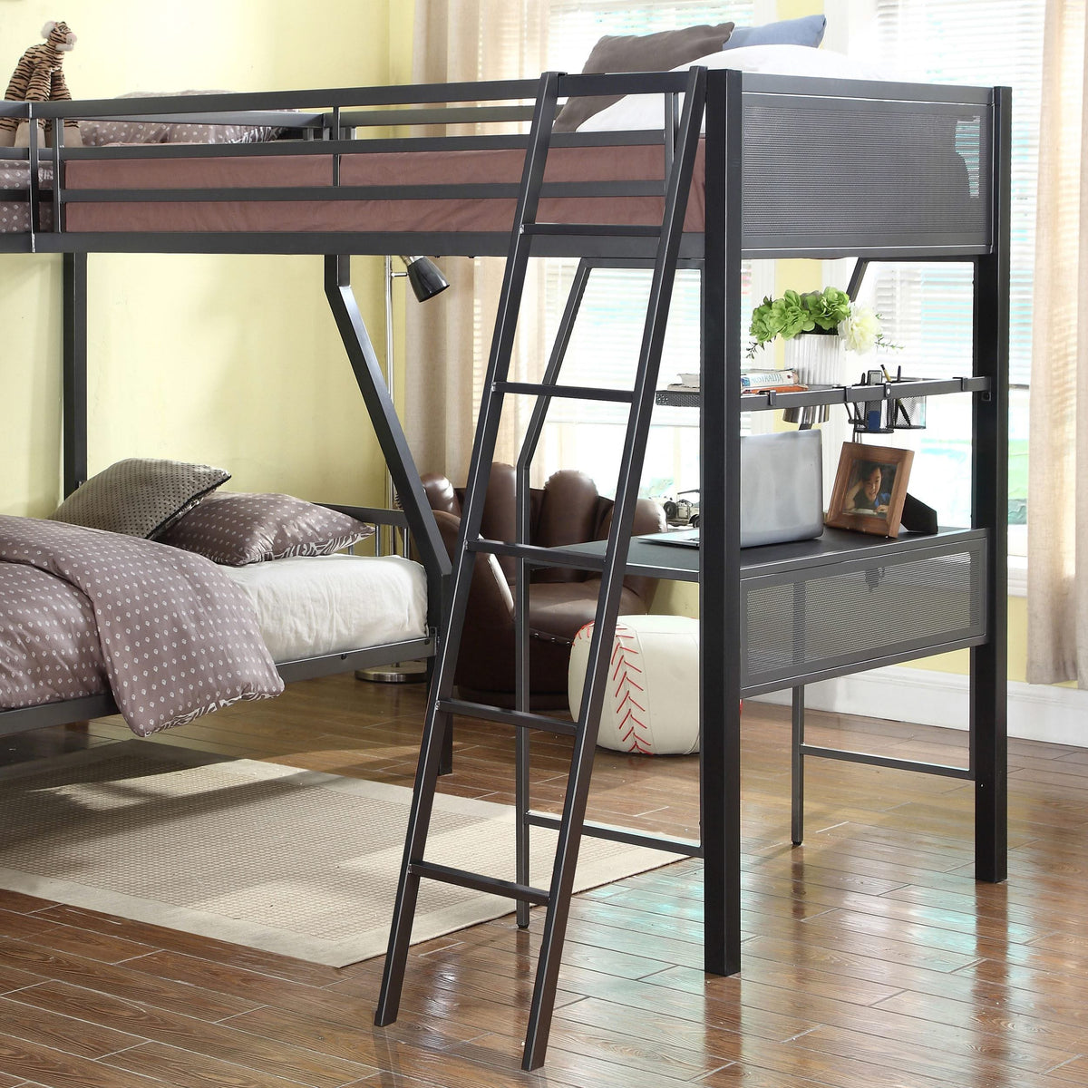 Complemento Meyers Twin Loft en negro y bronce