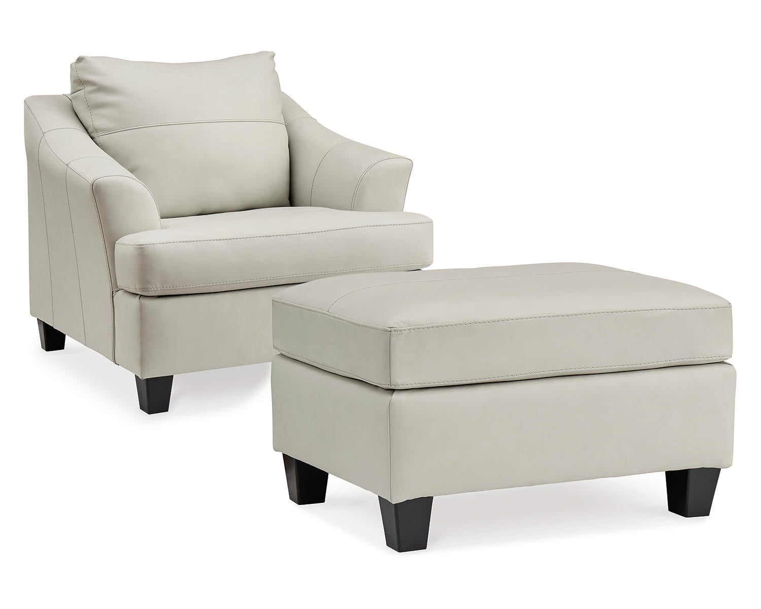 Genoa Oversized Chair and Ottoman