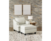 Genoa Oversized Chair and Ottoman