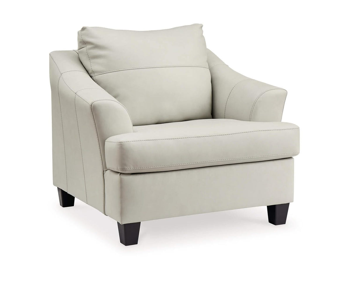 Sofá cama tamaño queen Genoa, loveseat, sillón extragrande y otomana