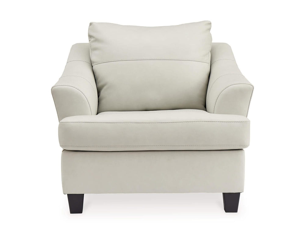 Sofá cama tamaño queen Genoa, loveseat, sillón extragrande y otomana