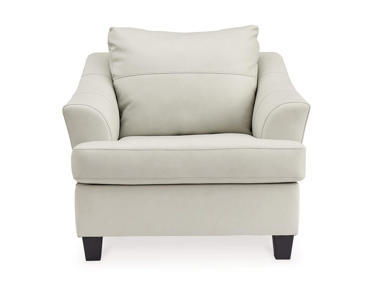 Sofá cama tamaño queen Genoa, loveseat, sillón extragrande y otomana