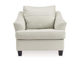 Sofá cama tamaño queen Genoa, loveseat, sillón extragrande y otomana