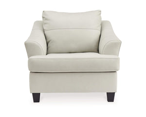 Sofá cama tamaño queen Genoa, loveseat, sillón extragrande y otomana