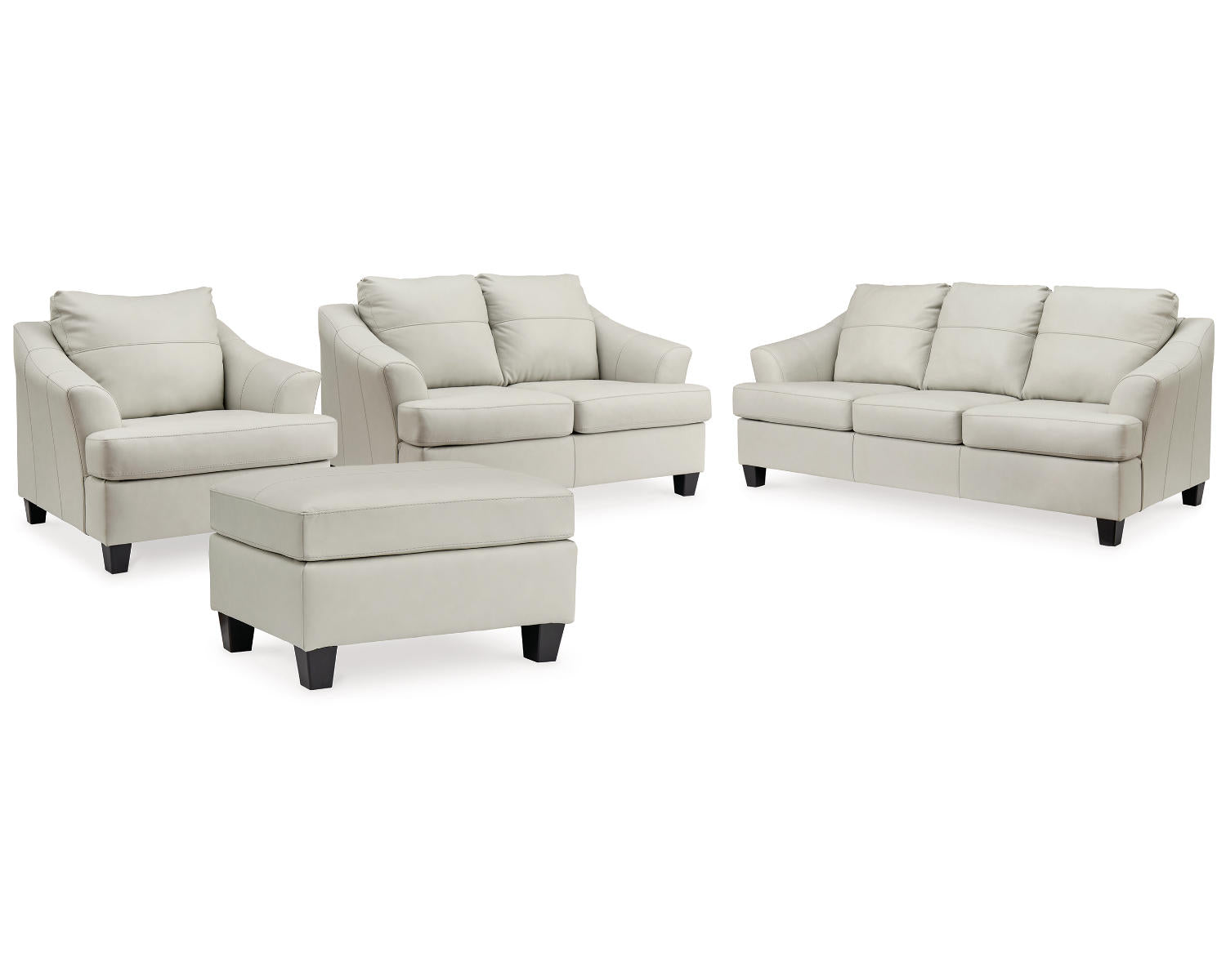 Genoa Sofa, Loveseat, Oversized Chair and Ottoman
