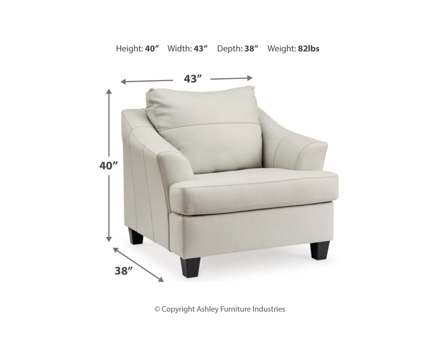 Genoa Oversized Chair and Ottoman