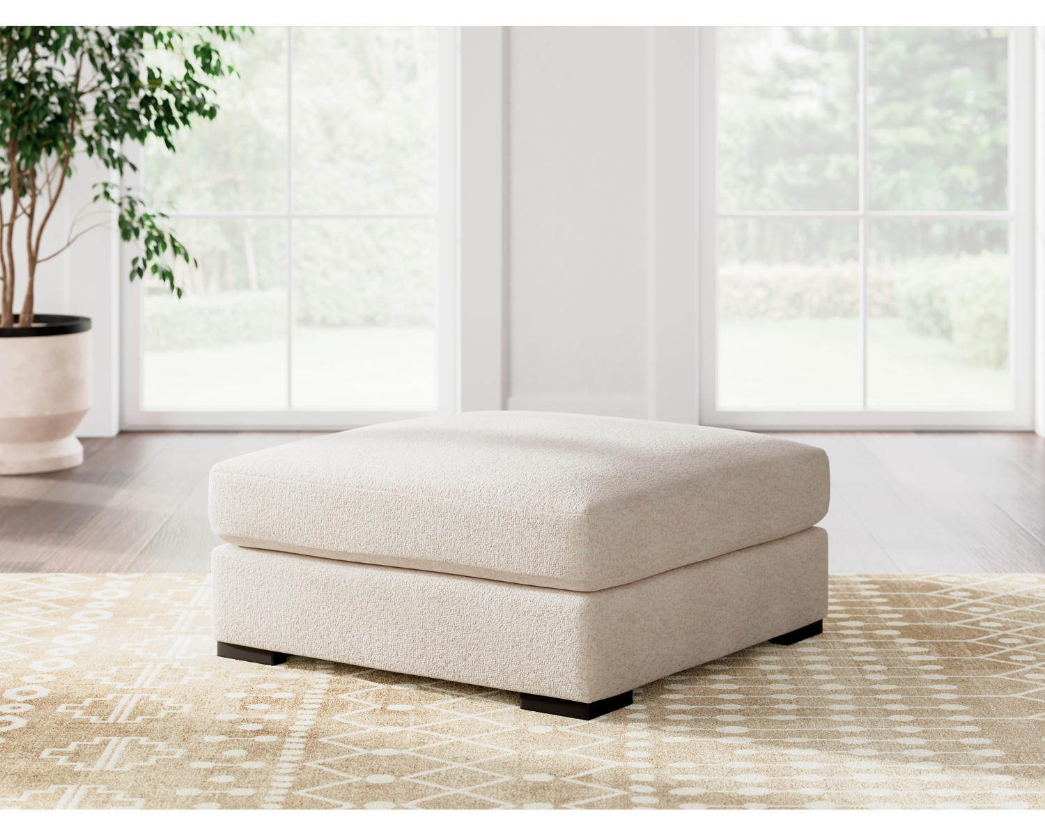 Donelson Creek Oversized Accent Ottoman