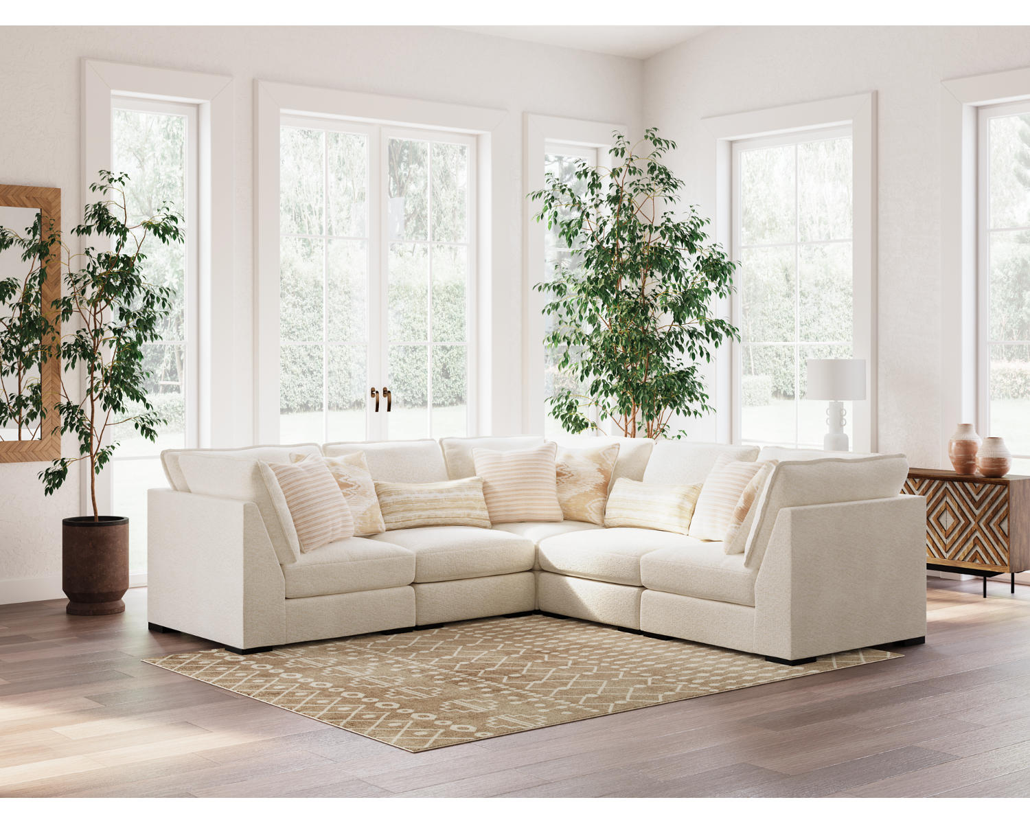 Donelson Creek 5-Piece Sectional