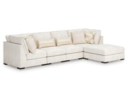 Donelson Creek 4-Piece Sectional and Ottoman
