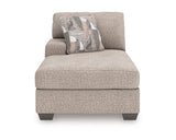 Chaise longue esquinera con brazo izquierdo Seyler Lane