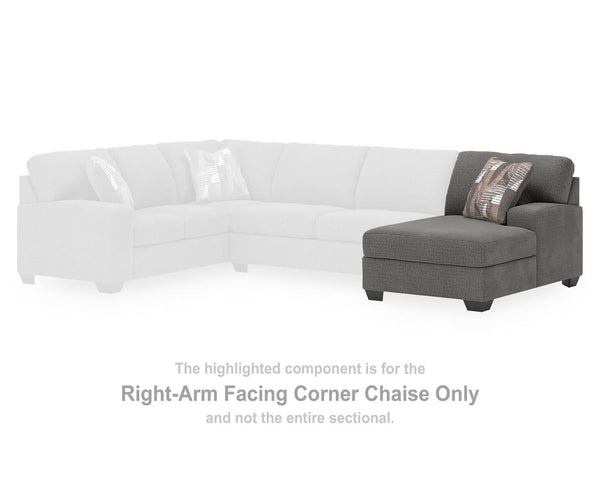 Chaise longue esquinera con brazo derecho Seyler Lane