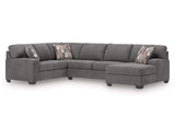 Seccional cama de 3 piezas con chaise longue Seyler Lane