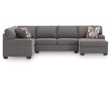 Seccional cama de 3 piezas con chaise longue Seyler Lane