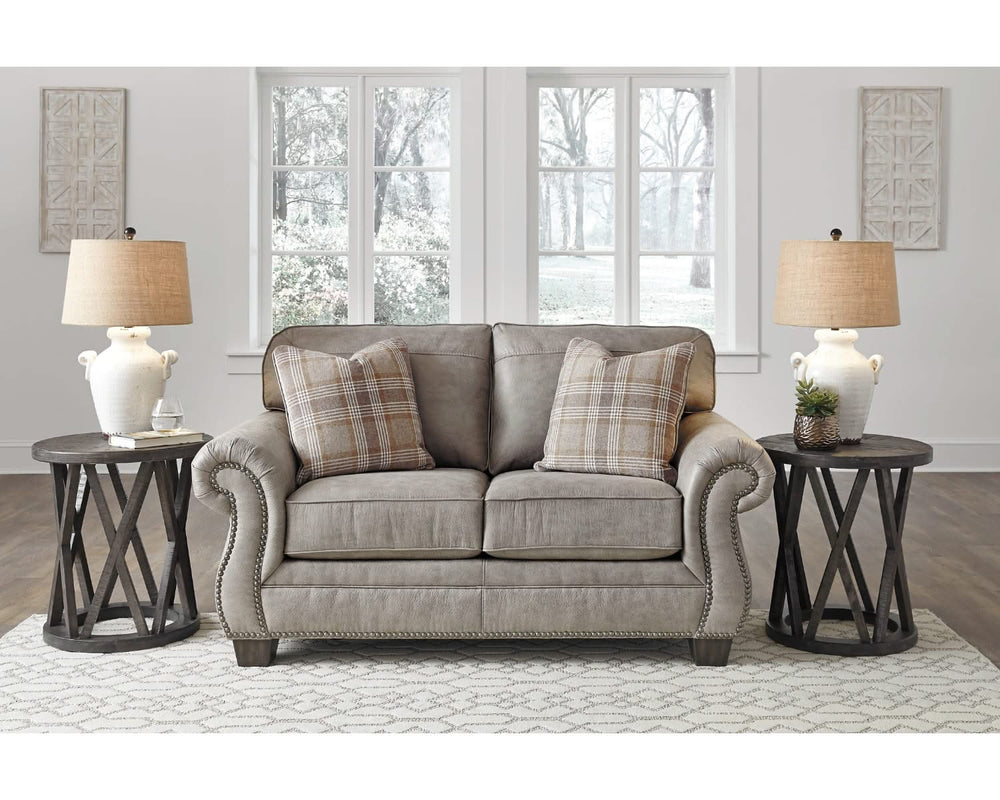 Sofá, loveseat, sillón reclinable y otomana Olsberg