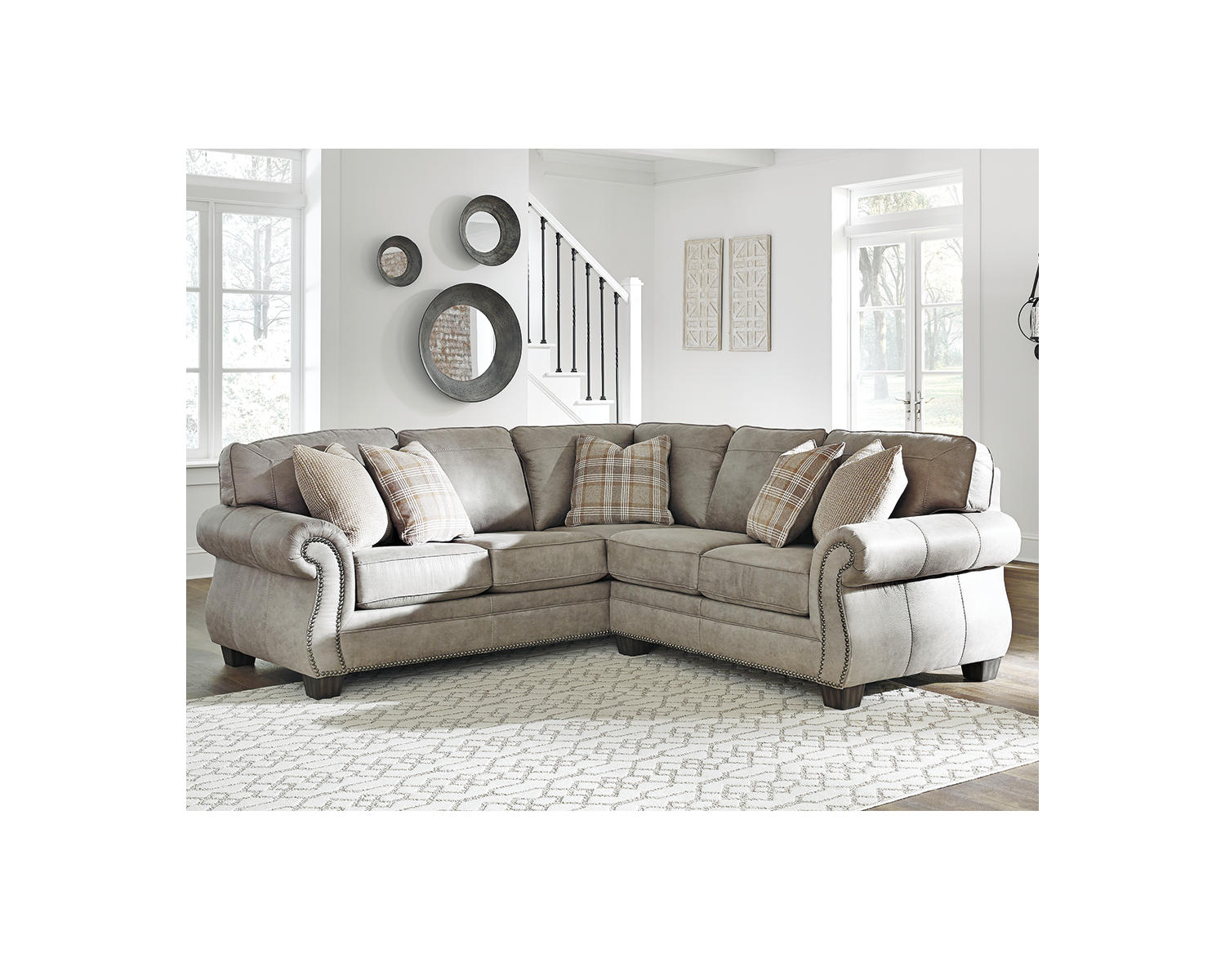 Olsberg 2-Piece Sectional