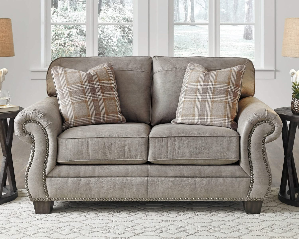 Sofá, loveseat, sillón reclinable y otomana Olsberg