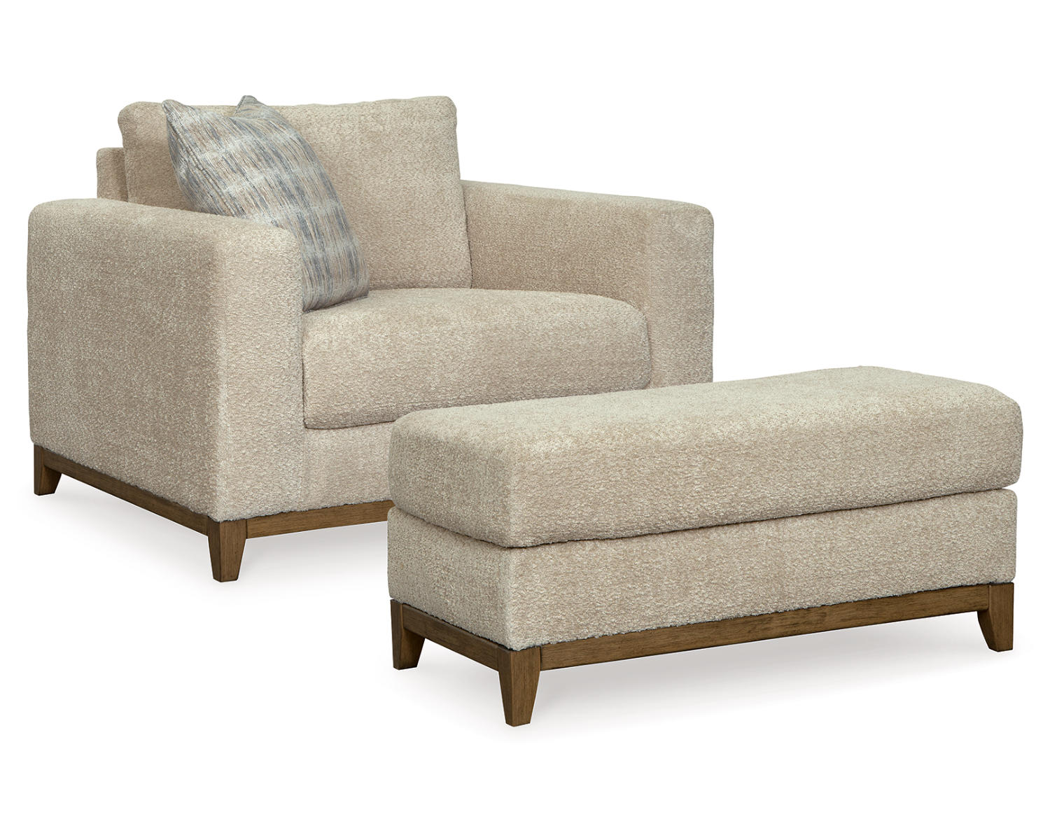 Parklynn Oversized Chair and Ottoman