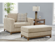 Parklynn Oversized Chair and Ottoman
