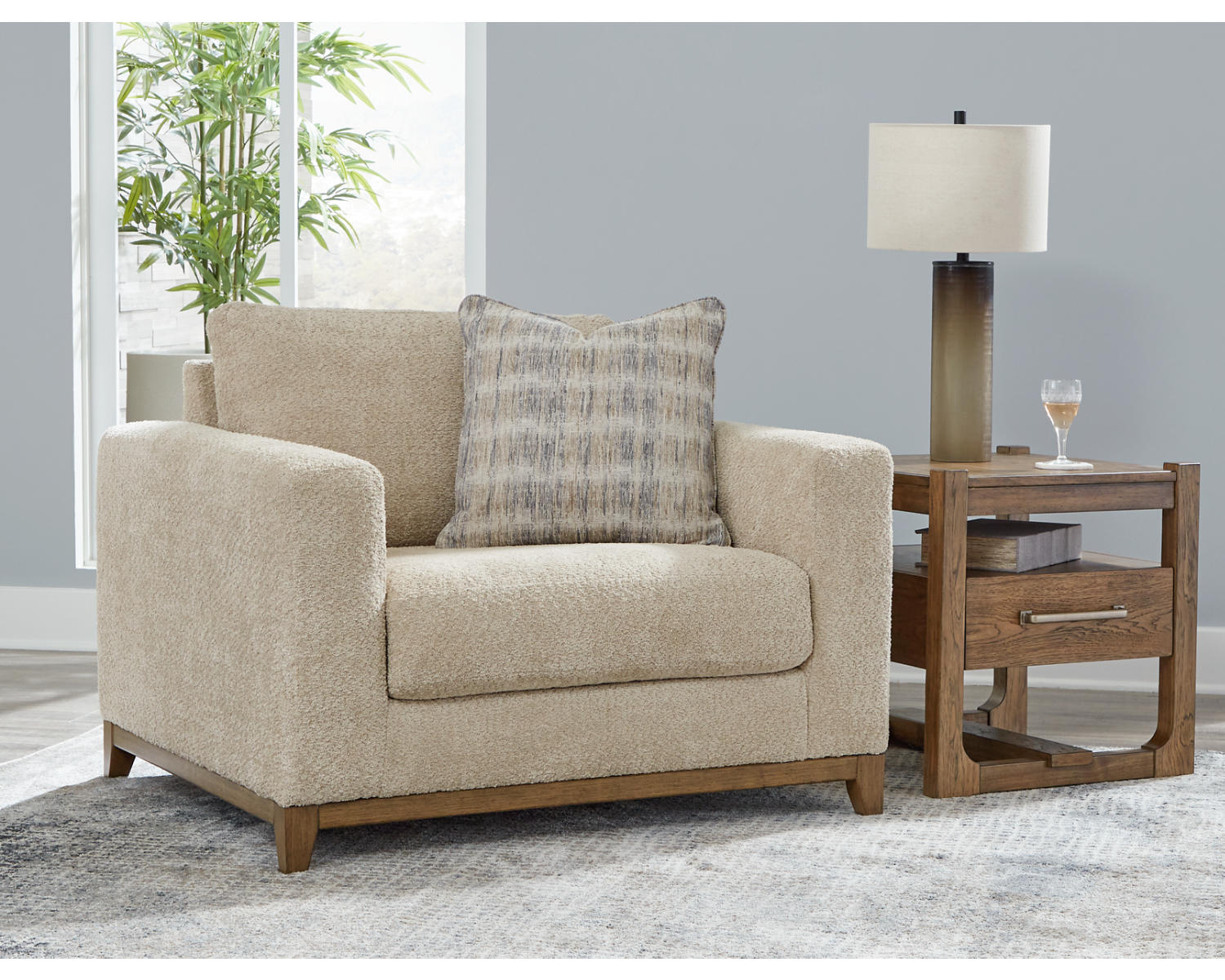 Parklynn Sofa, Loveseat, Oversized Chair and Ottoman