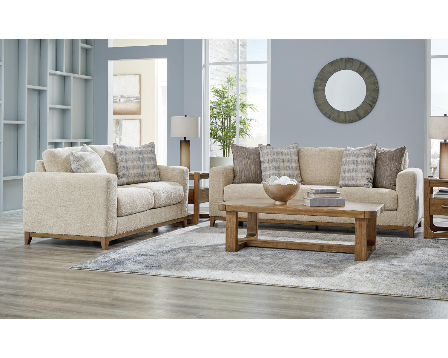 Parklynn Sofa and Loveseat