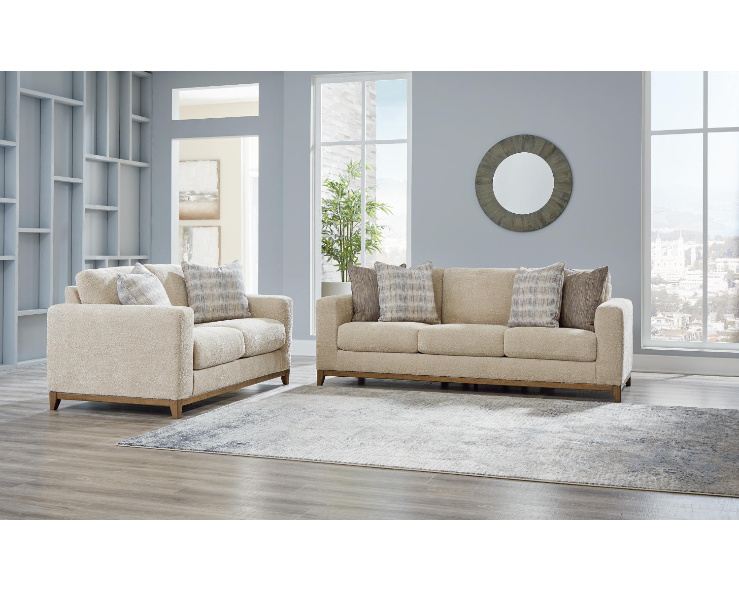 Parklynn Sofa and Loveseat