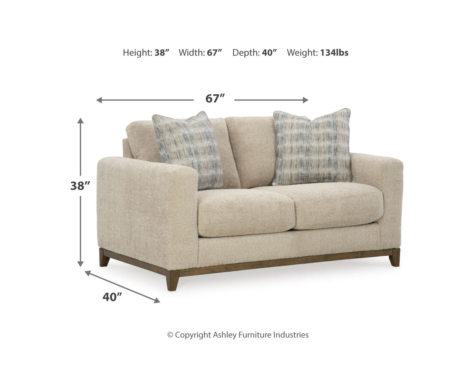 Parklynn Sofa, Loveseat, Oversized Chair and Ottoman