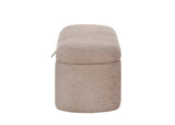 4924MV-BENCH PHILIPA STORAGE BENCH- MAUVE TWEED