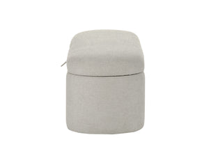4924OT-BENCH PHILIPA STORAGE BENCH-OATMEAL TWEED