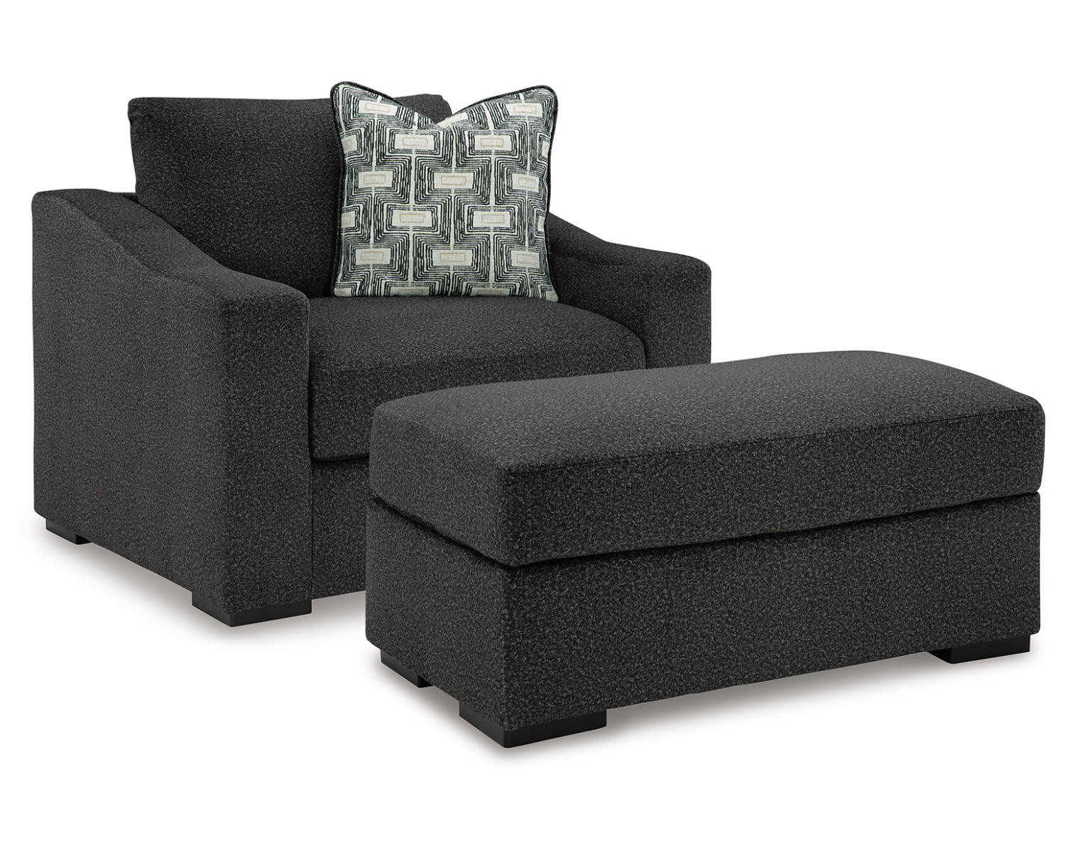 Wryenlynn Oversized Chair and Ottoman