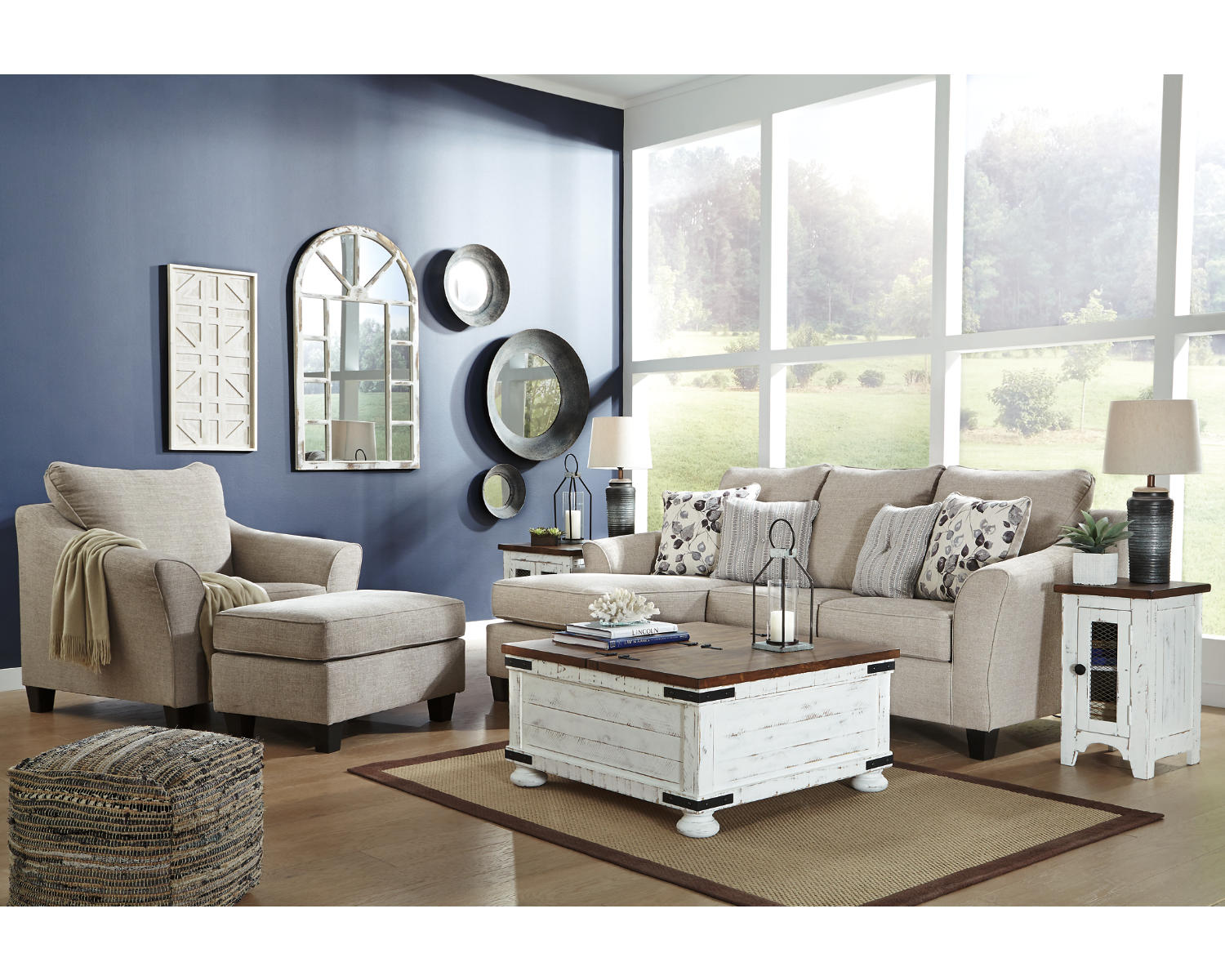 Abney Sofa Chaise Sleeper