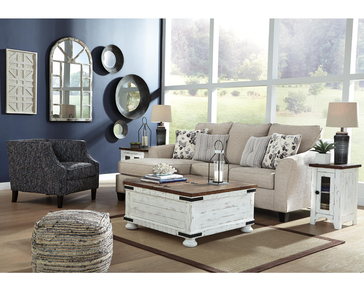 Abney Sofa Chaise Sleeper