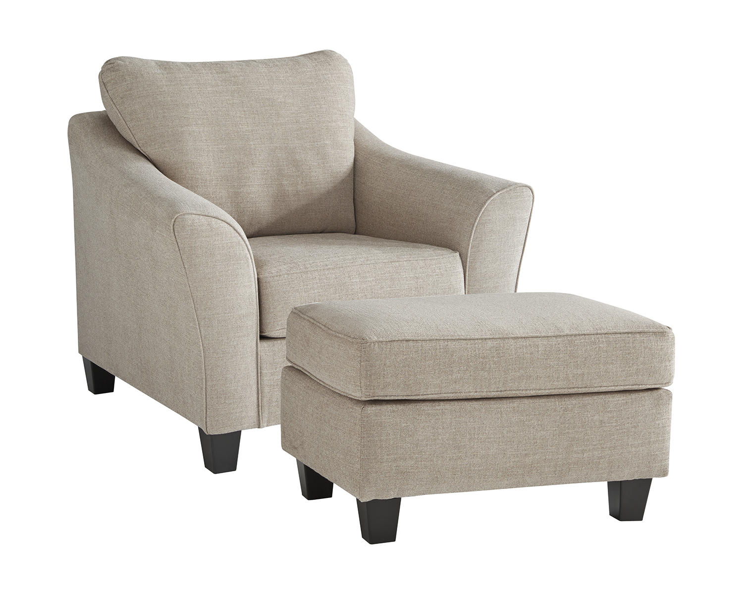 Abney Chair and Ottoman