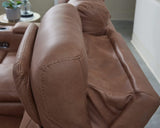 Loveseat eléctrico reclinable Clean-Slate con consola