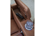 Loveseat eléctrico reclinable Clean-Slate con consola