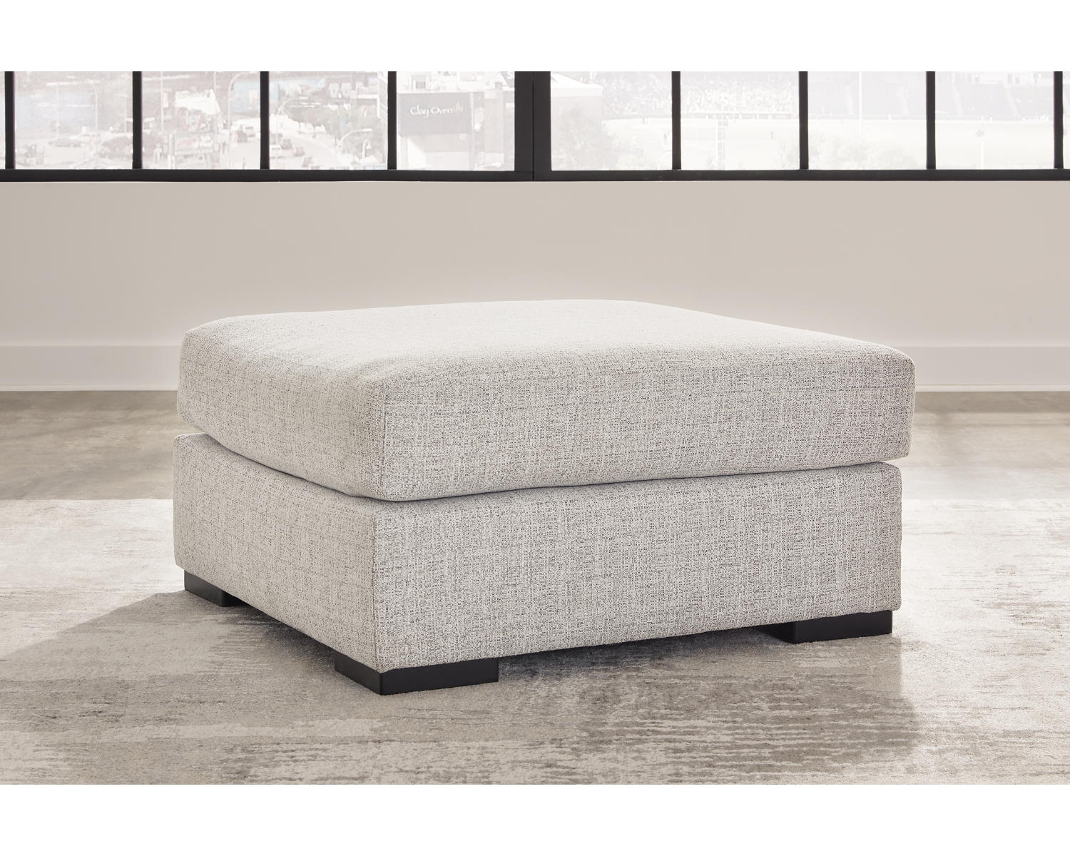 Larce Oversized Accent Ottoman