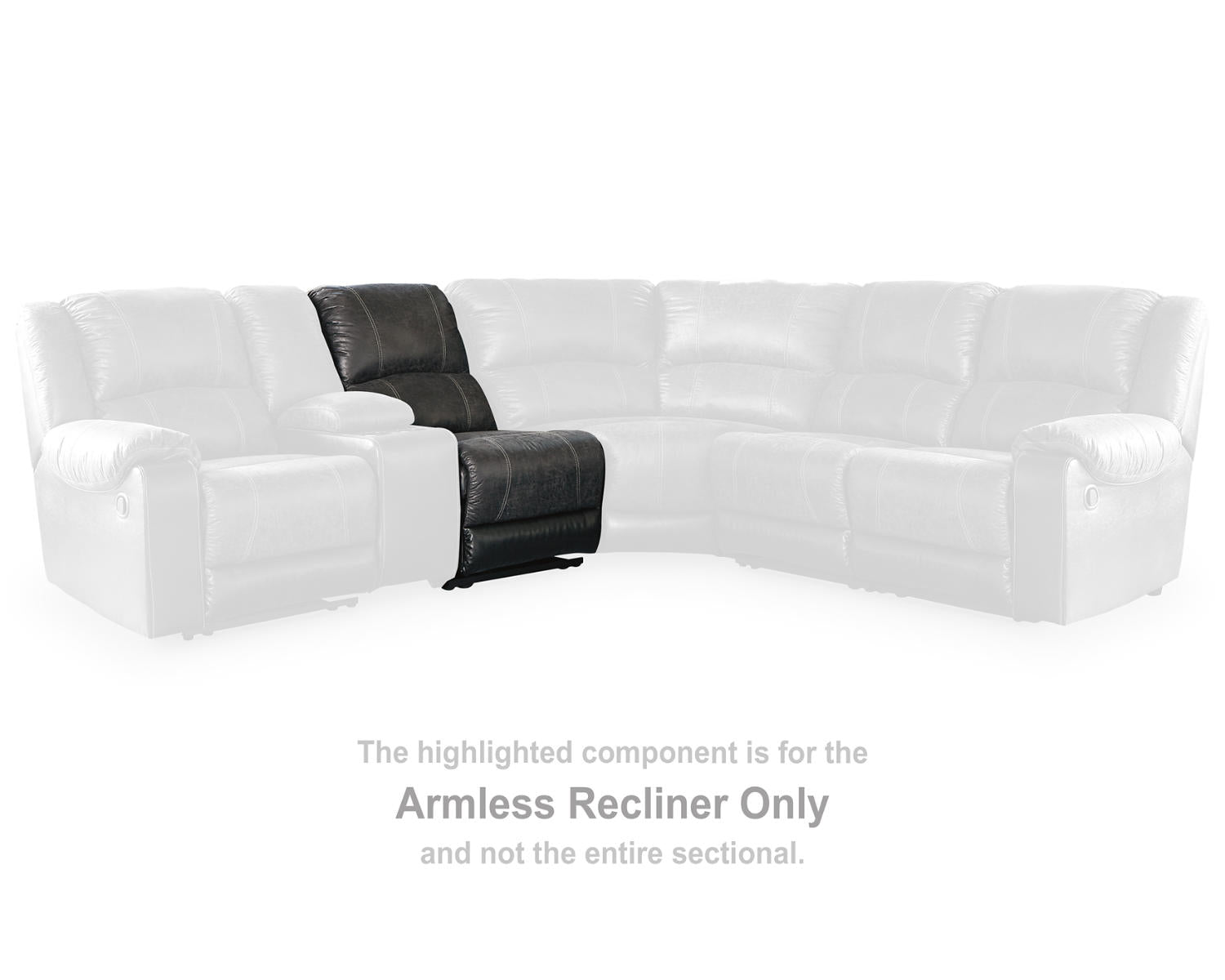 Nantahala Armless Recliner