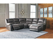 Nantahala 5-Piece Reclining Sectional with Chaise