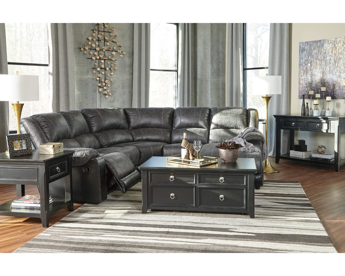 Nantahala 5-Piece Reclining Sectional with Chaise