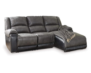 Nantahala 3-Piece Reclining Sectional with Chaise
